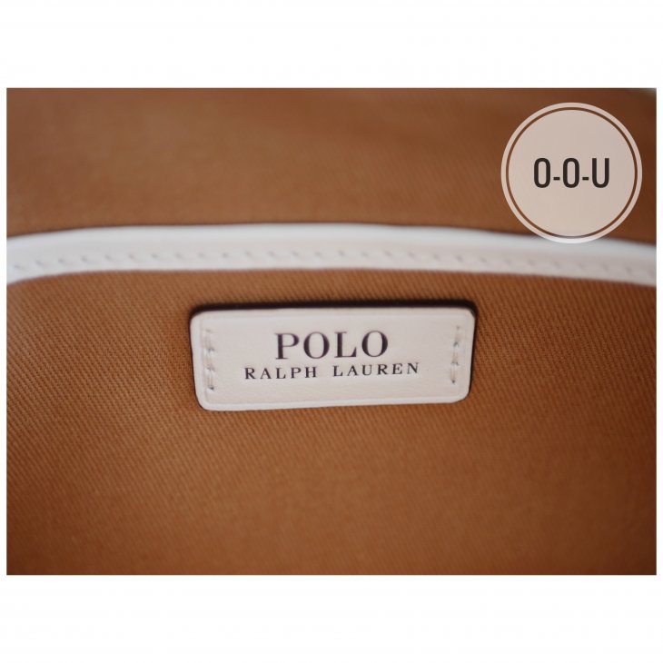POLO RALPH LAUREN POLO BEAR LEATHER COSMETIC POUCH