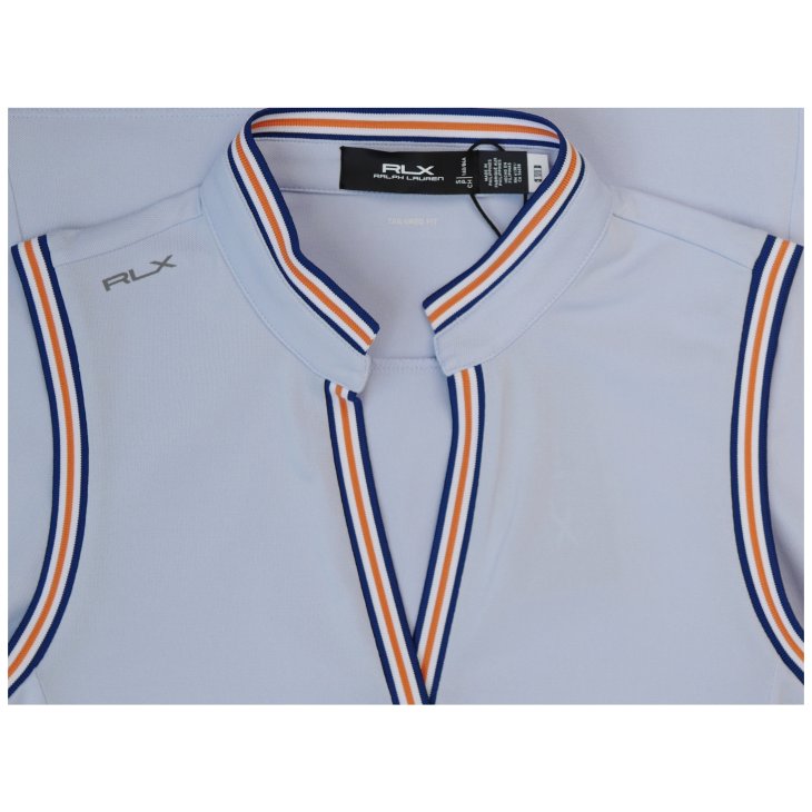 POLO RALPH LAUREN RLX TAILORED FIT PIQUE SLEEVELESS SHIRT