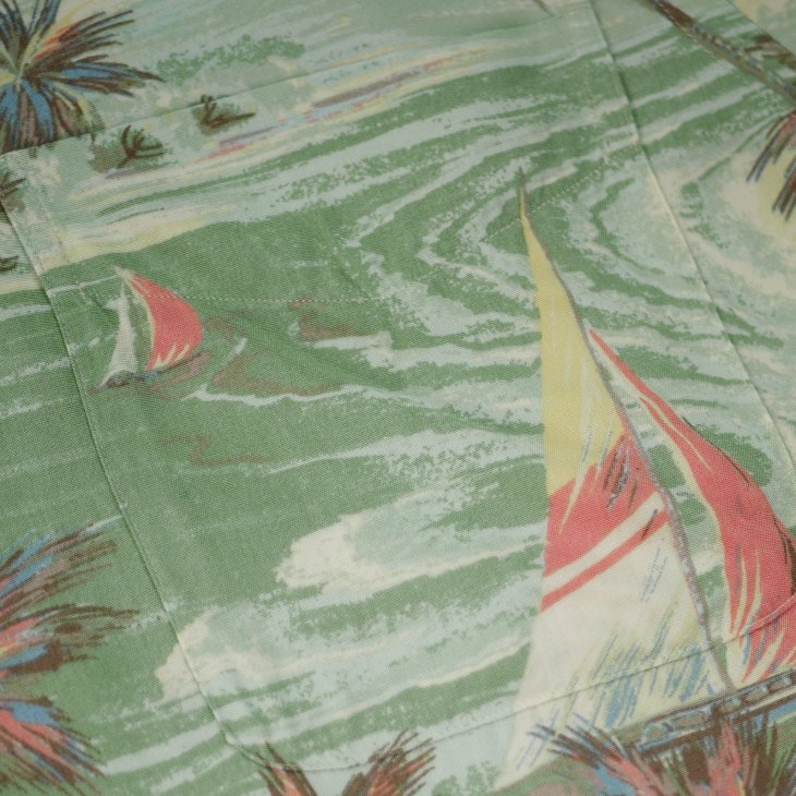 POLO RALPH LAUREN CLASSIC FIT TROPICAL-PRINT CAMP SHIRT