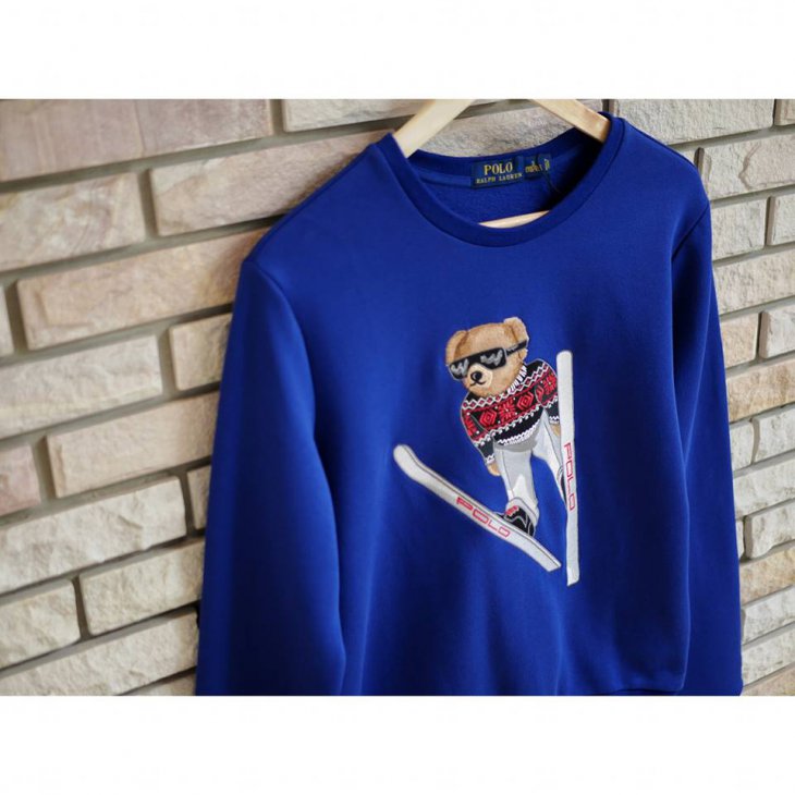 POLO RALPH LAUREN SKI TEDDY JUMPER SWEATER SHIRT
