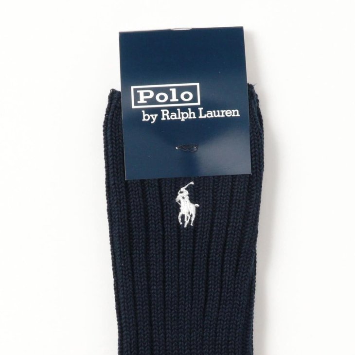 BEAMS x POLO RALPH LAUREN GOLF CREST LOGO SOCKS
