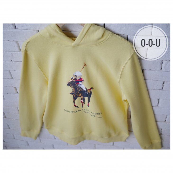 POLO RALPH LAUREN POLO BEAR & BIG PONY BOYS FLEECE HOODIE