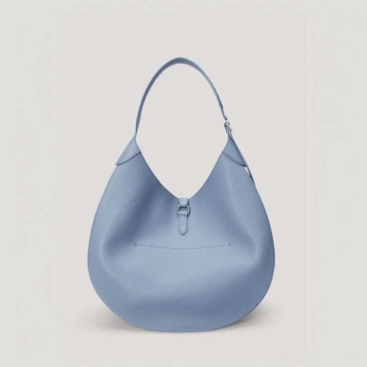 POLO RALPH LAUREN POLO ID LEATHER LARGE SHOULDER BAG