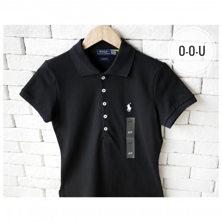 POLO RALPH LAUREN WOMEN SLIM FIT STRETCH POLO SHIRT