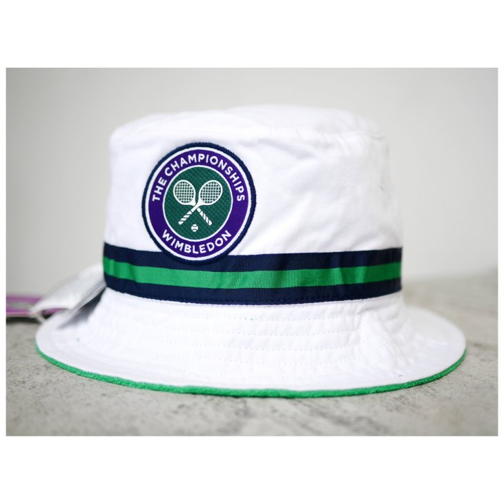 POLO RALPH LAUREN CROSSED RACKET BUCKET HAT
