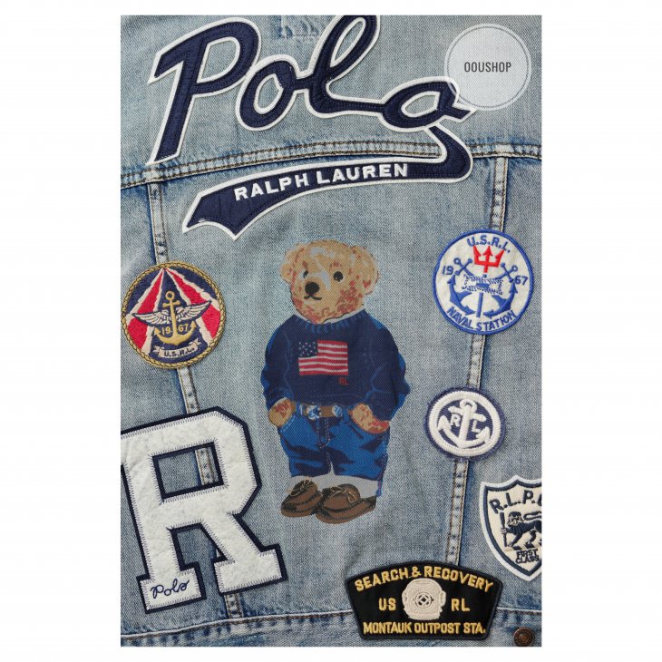POLO RALPH LAUREN POLO BEAR TRUCKER JACKET