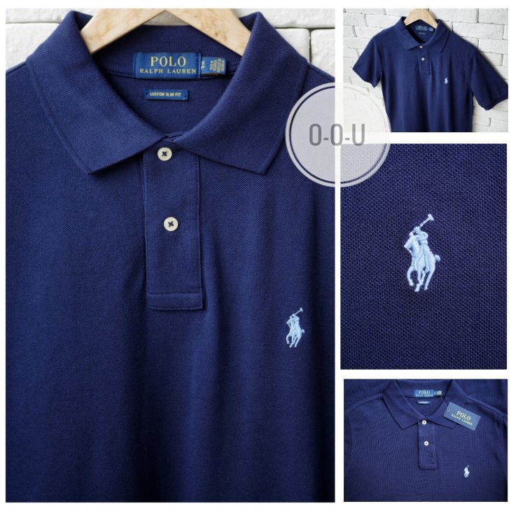 POLO RALPH LAUREN CUSTOM SLIM FIT POLO SHIRT