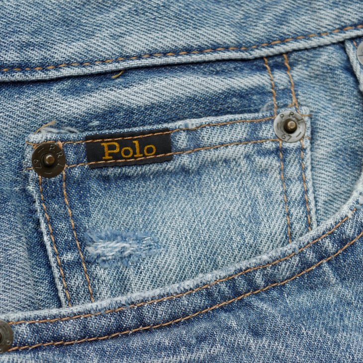 POLO RALPH LAUREN WOMEN CUTOFF DENIM SHORT