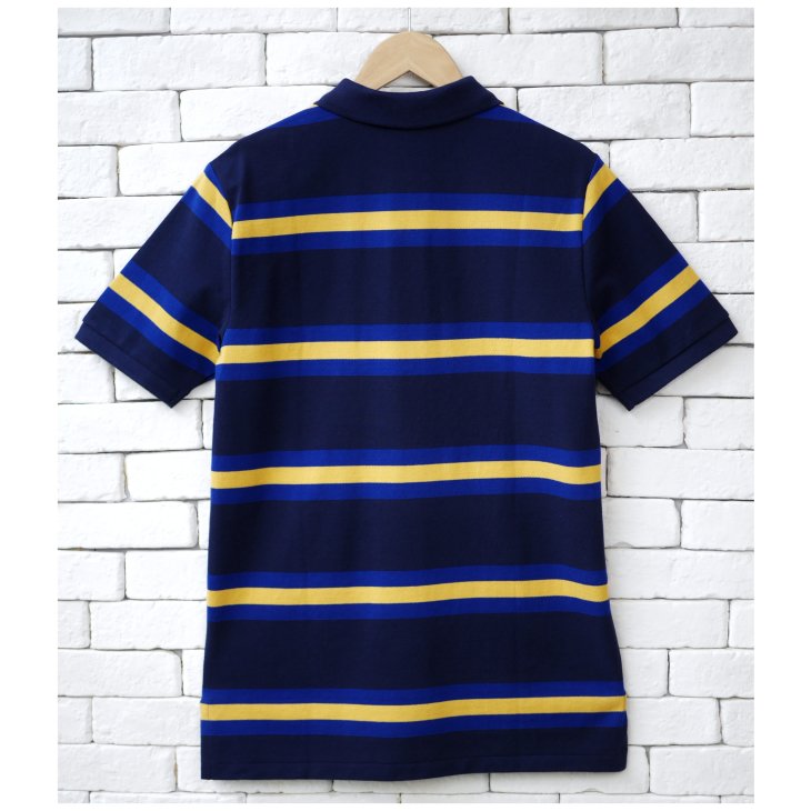 POLO RALPH LAUREN BOYS STRIPED COTTON MESH POLO SHIRT