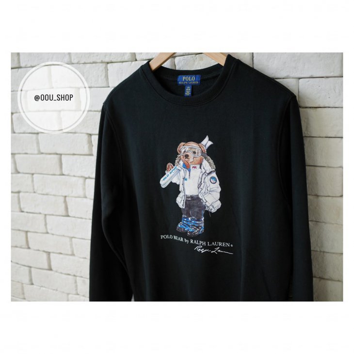 POLO RALPH LAUREN POLO SKI BEAR BOYS SWEATSHIRTS
