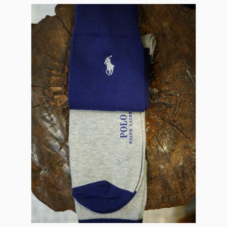 POLO RALPH LAUREN STADIUM POLO BEAR SOCKS-2PACK