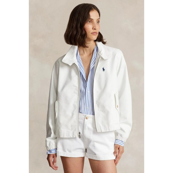 POLO RALPH LAUREN WOMEN COTTON CANVAS JACKET