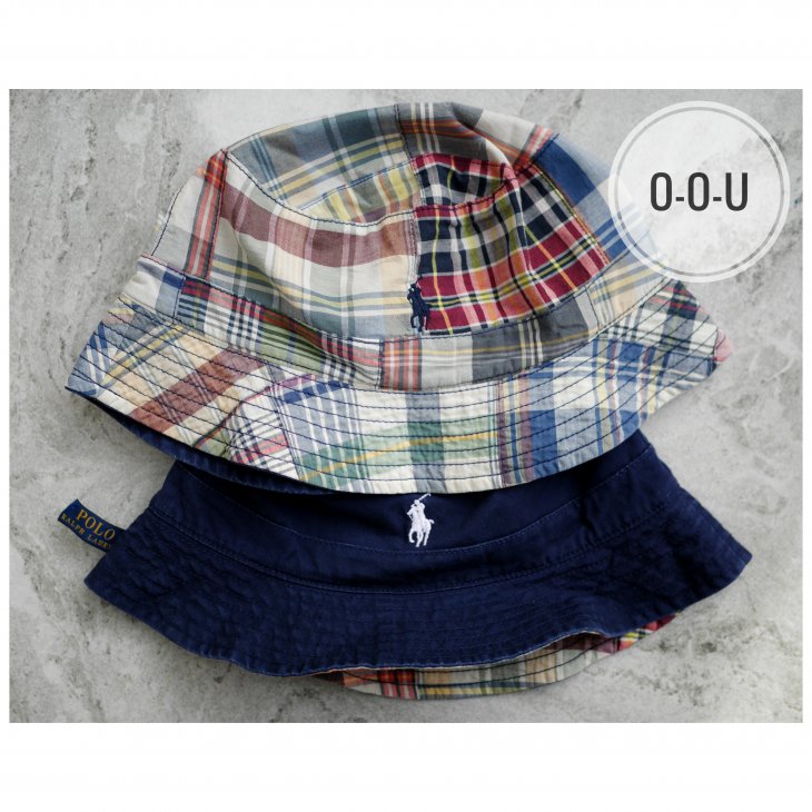 POLO RALPH LAUREN REVERSIBLE MADRAS BUCKET HAT