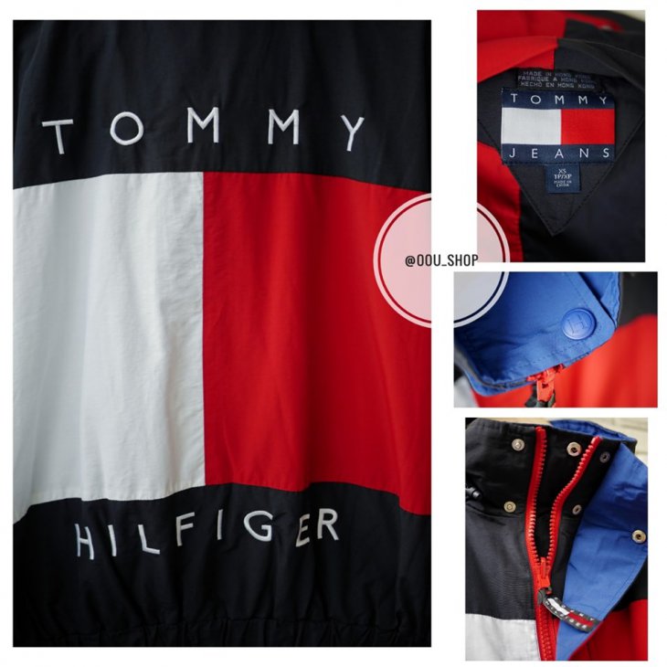 TOMMY JEANS ARCHIVES WINDBREAKER