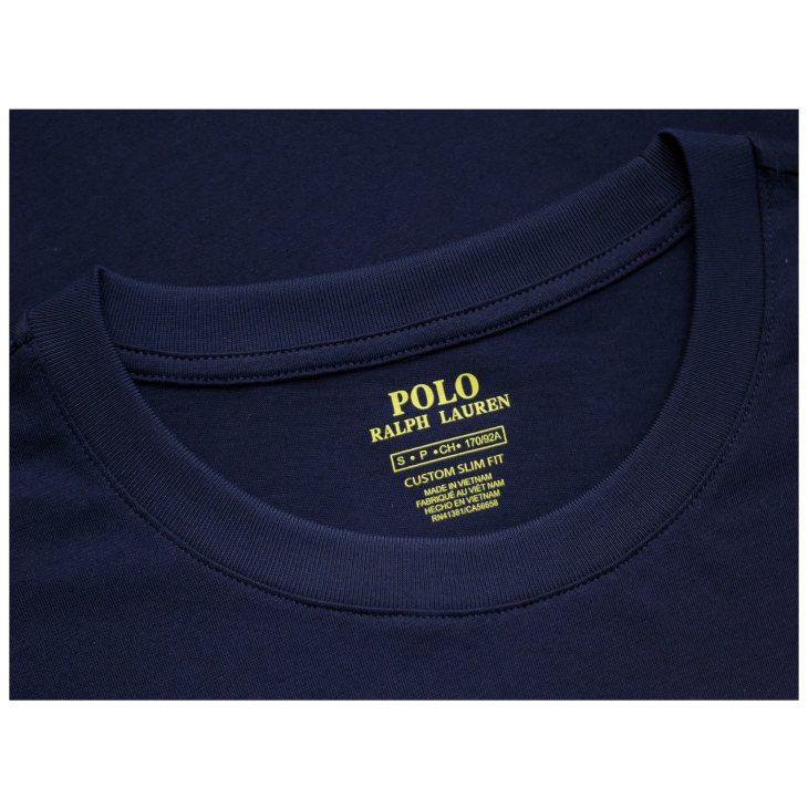 POLO RALPH LAUREN CUSTOM SLIM FIT COTTON T-SHIRT