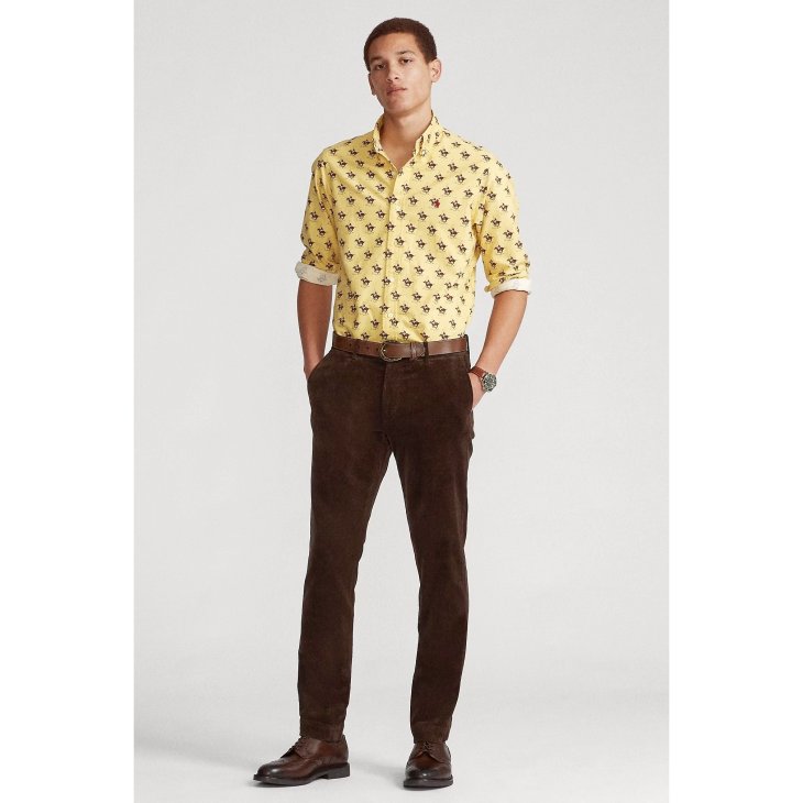 POLO RALPH LAUREN STRETCH SLIM FIT CORDUROY PANT