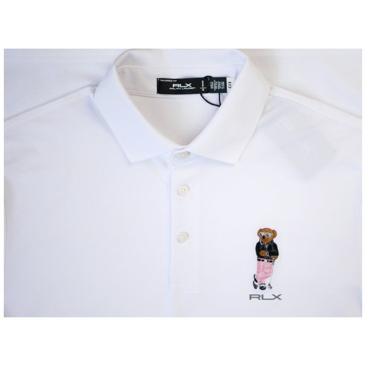 POLO RALPH LAUREN RLX TAILORED FIT POLO BEAR POLO SHIRT