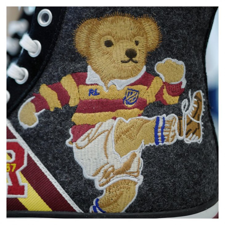 POLO RALPH LAUREN SOLOMON FLANNEL SNEAKER
