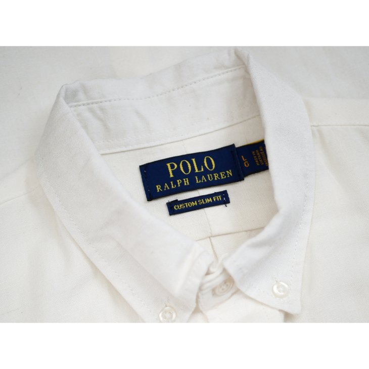 POLO RALPH LAUREN CUSTOM SLIM FIT COTTON SHIRT