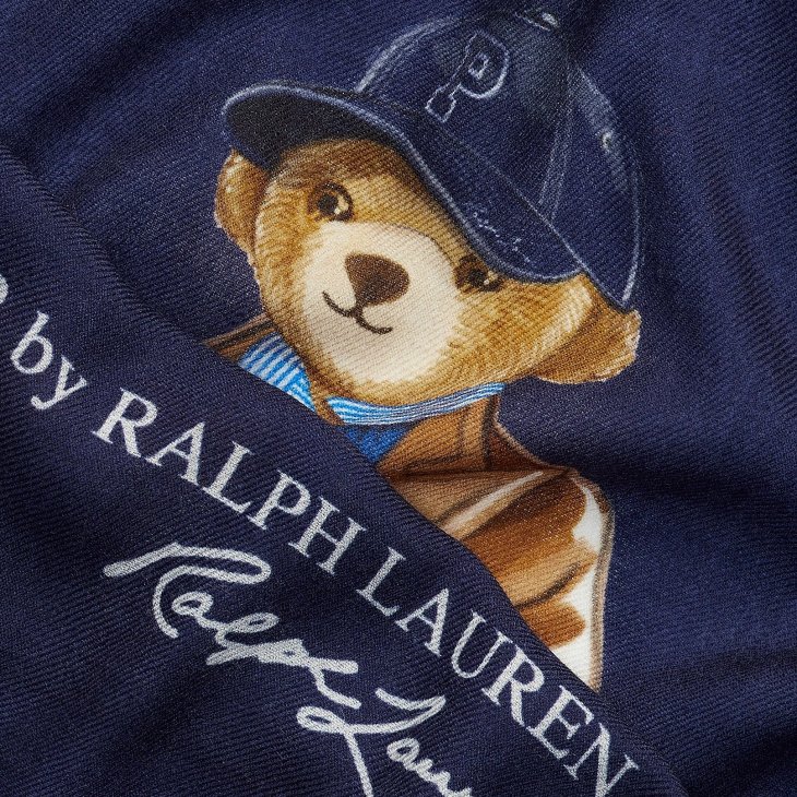 POLO RALPH LAUREN POLO BEAR WOOL SCARF