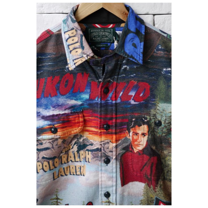 POLO RALPH LAUREN CLASSIC FIT EXPEDITION PRINT WORKSHIRT
