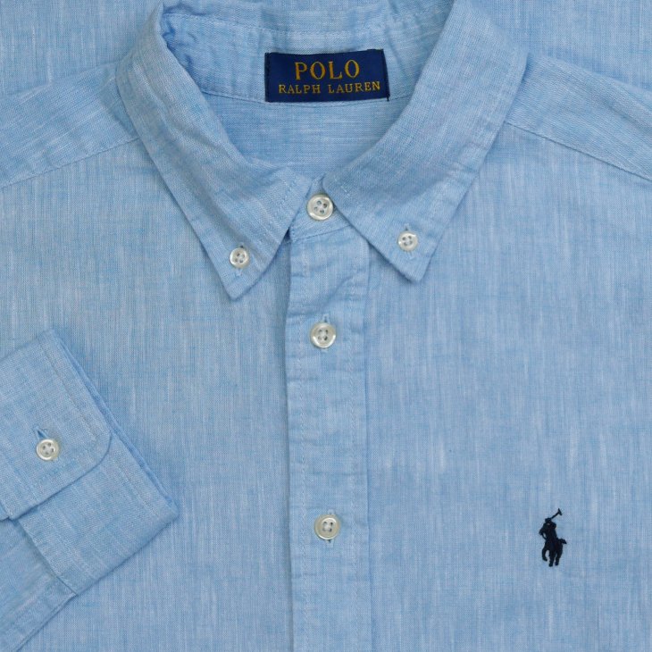 POLO RALPH LAUREN BOYS LINEN COTTON SHIRT