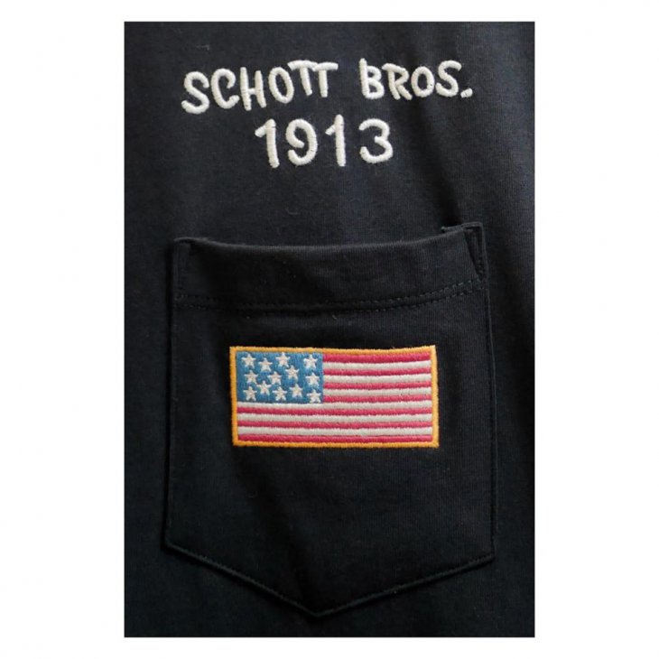 SCHOTT N.Y.C. POCKET T-SHIRT