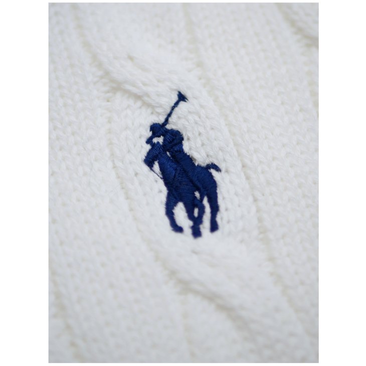 POLO RALPH LAUREN CABLE KNIT COTTON SWEATER