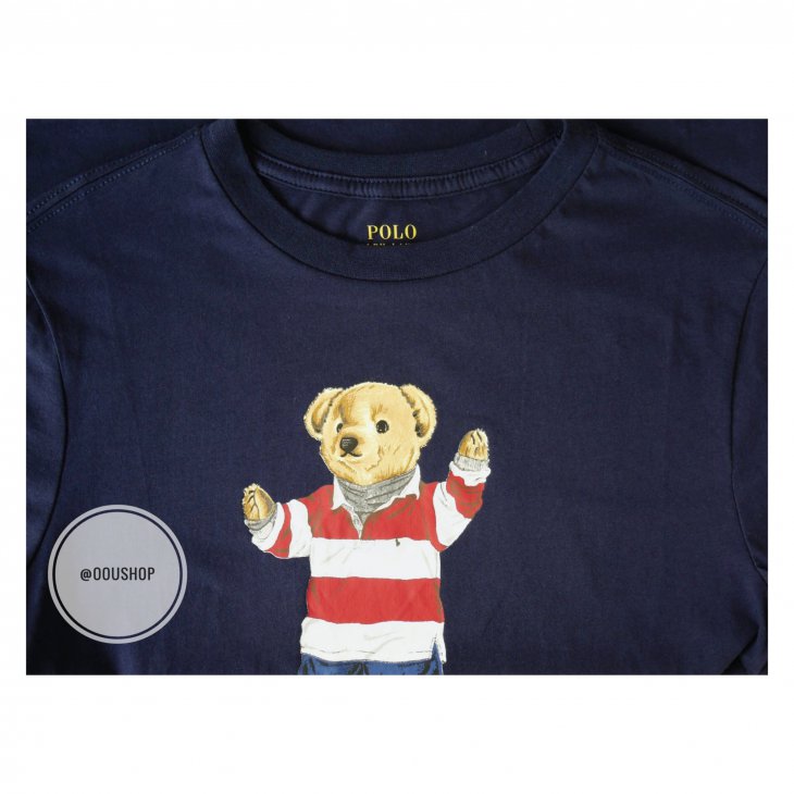 POLO RALPH LAUREN BEAR BOYS COTTON T-SHIRT