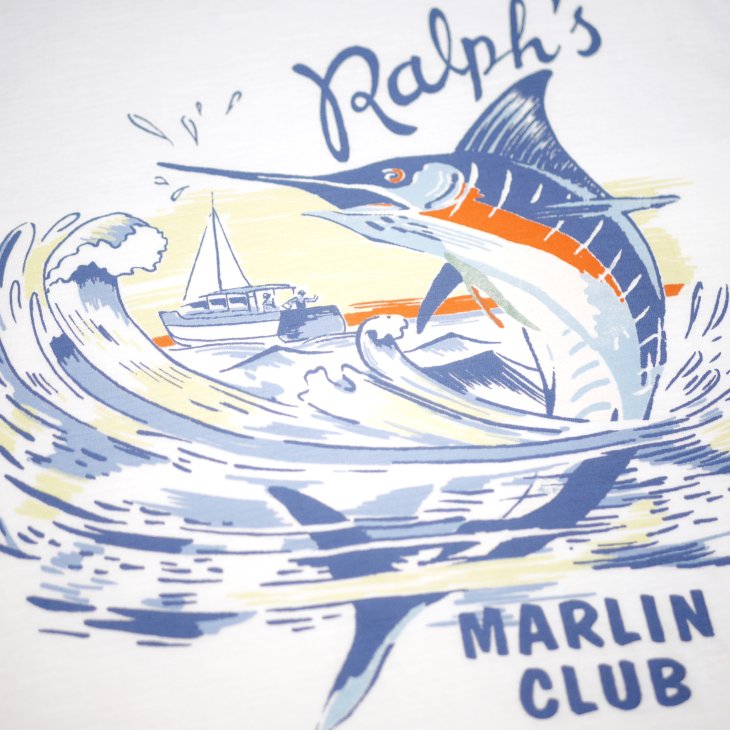 POLO RALPH LAUREN CLASSIC FIT SLUB JERSEY GRAPHIC T-SHIRT