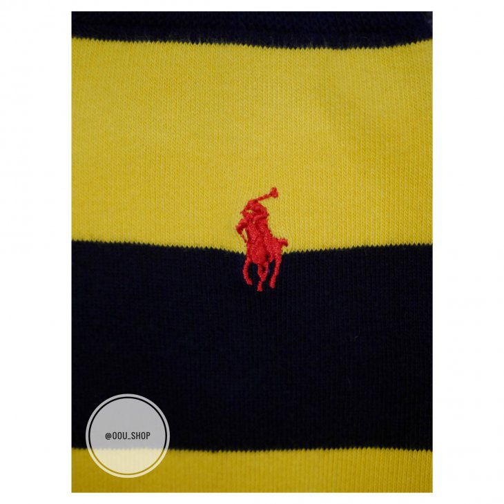 POLO RALPH LAUREN STRIPED DRESS SOCK