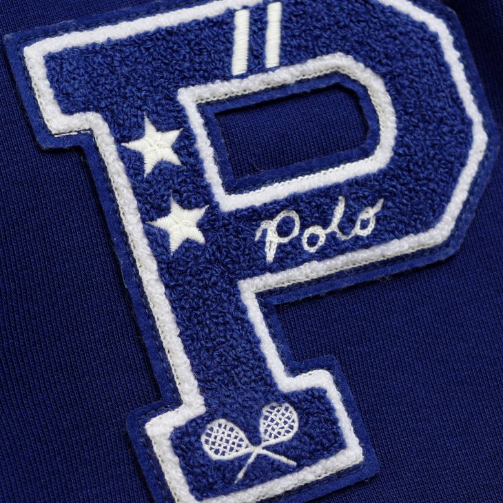 POLO RALPH LAUREN FLEECE LETTERMAN JACKET