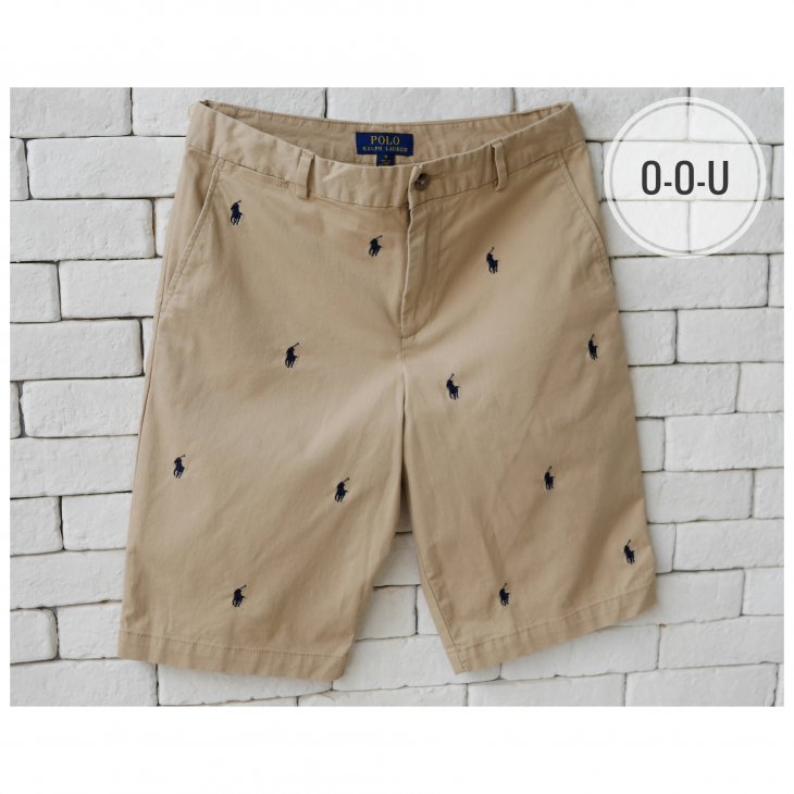 POLO RALPH LAUREN BOYS POLO PONY STRETCH CHINO SHORT