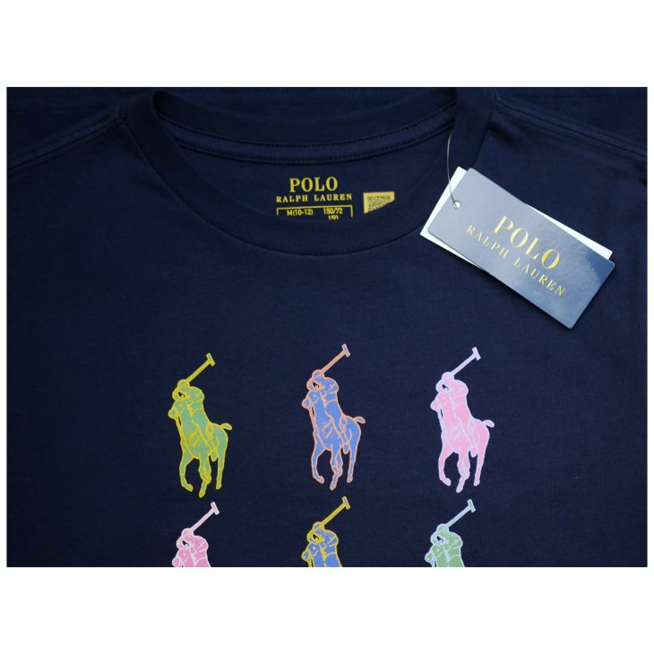 POLO RALPH LAUREN BOYS PONY GRAPHIC TEE