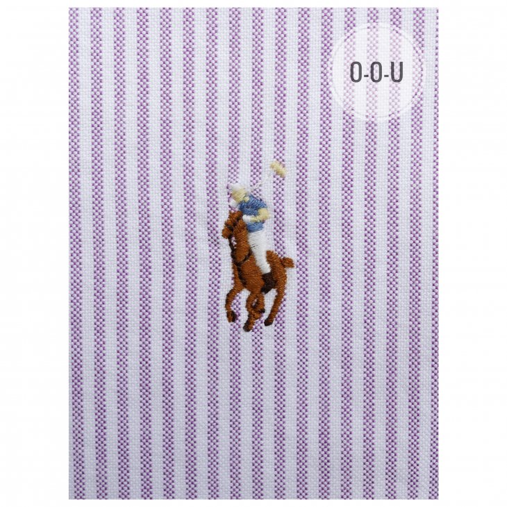 POLO RALPH LAUREN CUSTOM FIT STRIPED OXFORD SHIRT