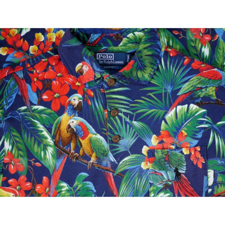 POLO RALPH LAUREN CLASSIC FIT TROPICAL JERSEY POLO SHIRT