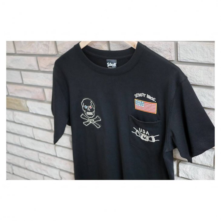 SCHOTT N.Y.C. POCKET T-SHIRT