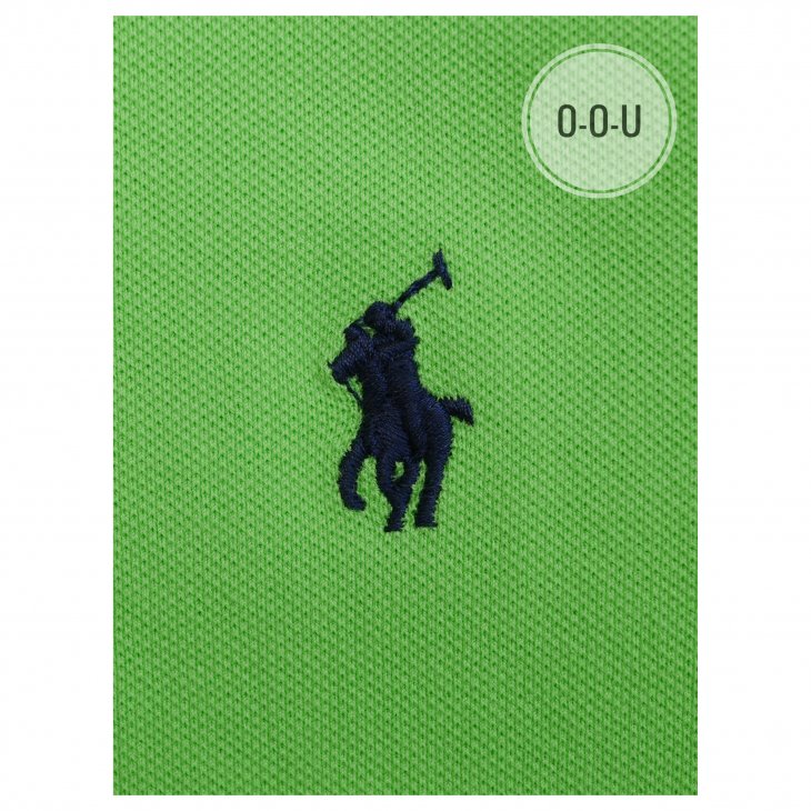 POLO RALPH LAUREN GIRLS COTTON STRETCH MESH POLO DRESS