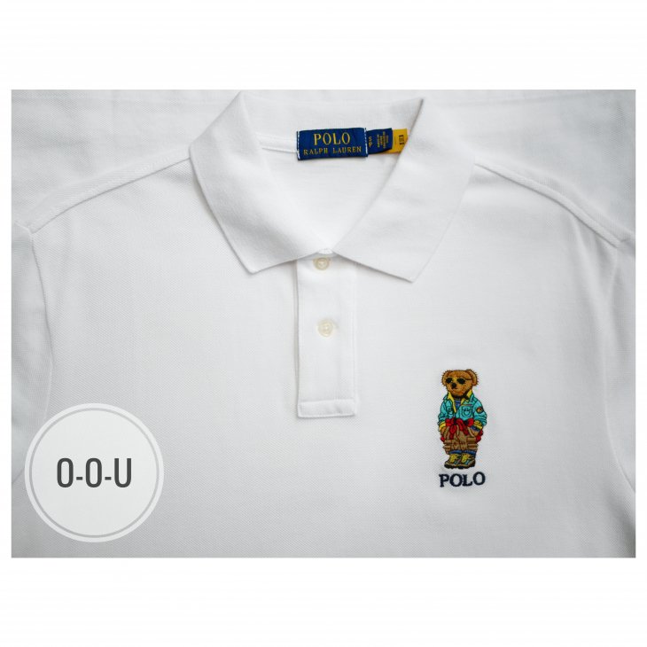 POLO RALPH LAUREN CUSTOM FIT POLO BEAR POLO SHIRT