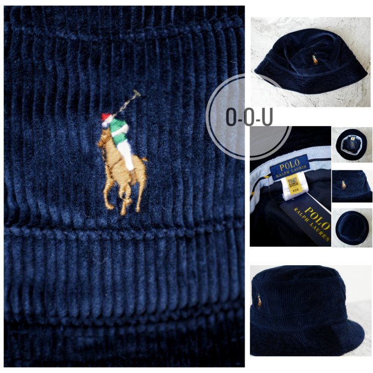 POLO RALPH LAUREN CORDUROY BUCKET HAT
