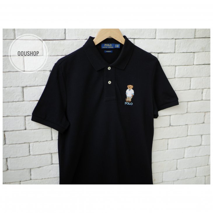 POLO RALPH LAUREN CUSTOM FIT BEAR POLO SHIRT