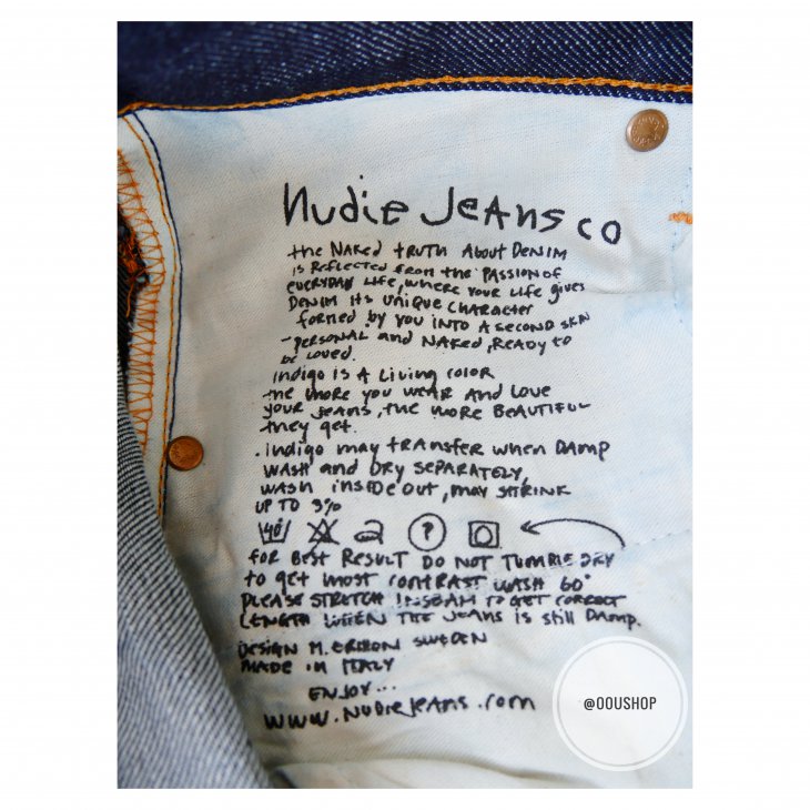 NUDIE JEANS AVERAGE JOE STRAIGH LEG