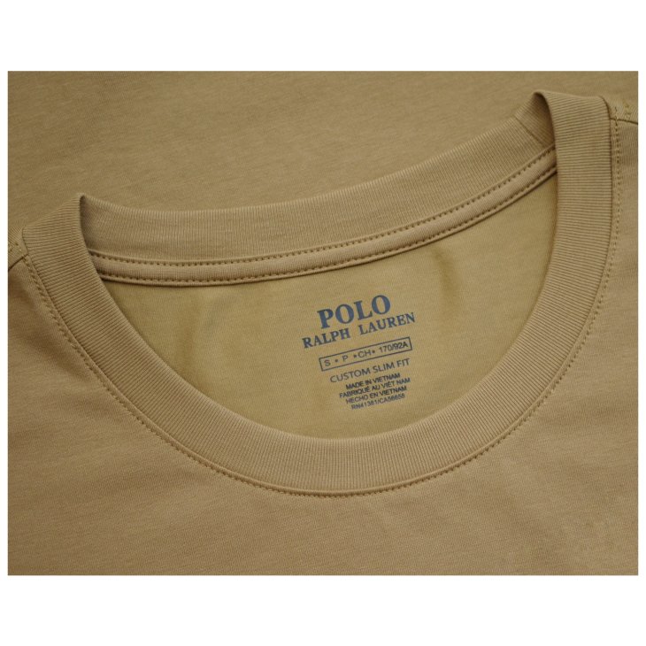 POLO RALPH LAUREN CUSTOM SLIM FIT COTTON T-SHIRT