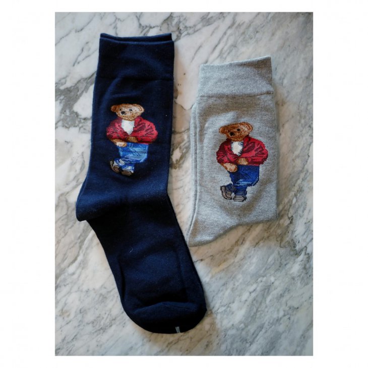 POLO RALPH LAUREN Polo Bear Trouser Socks 2-Pack