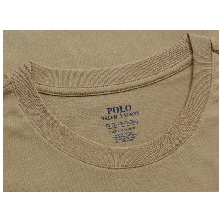 POLO RALPH LAUREN CUSTOM SLIM FIT COTTON T-SHIRT