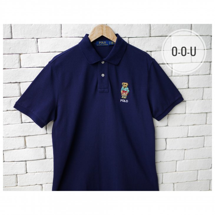 POLO RALPH LAUREN CUSTOM FIT POLO BEAR POLO SHIRT