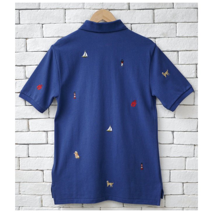 POLO RALPH LAUREN BOYS EMBROIDERED COTTON MESH POLO SHIRT