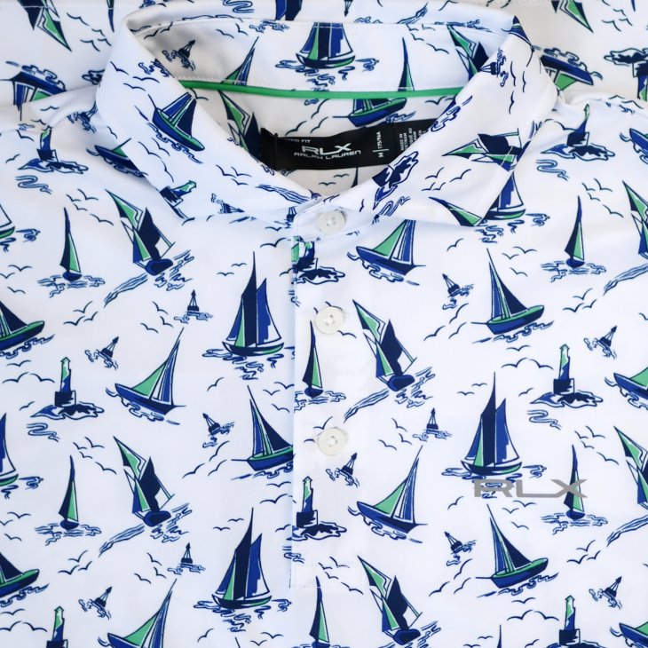 POLO RALPH LAUREN RLX TAILORED FIT PERFORMANCE POLO SHIRT