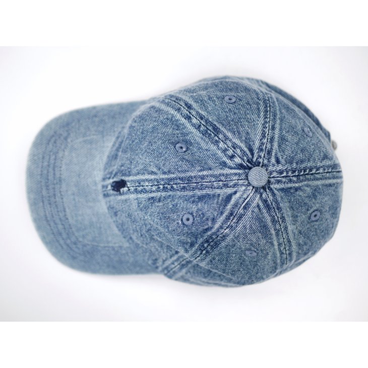 POLO RALPH LAUREN KIDS INDIGO COTTON DENIM BALL CAP
