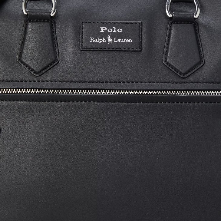 POLO RALPH LAUREN SMOOTH LEATHER COMMUTER BAG